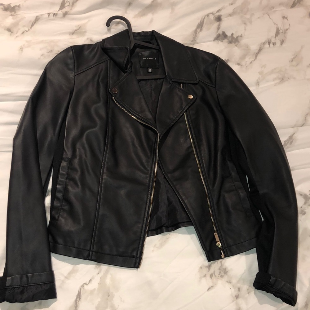 Leather jacket